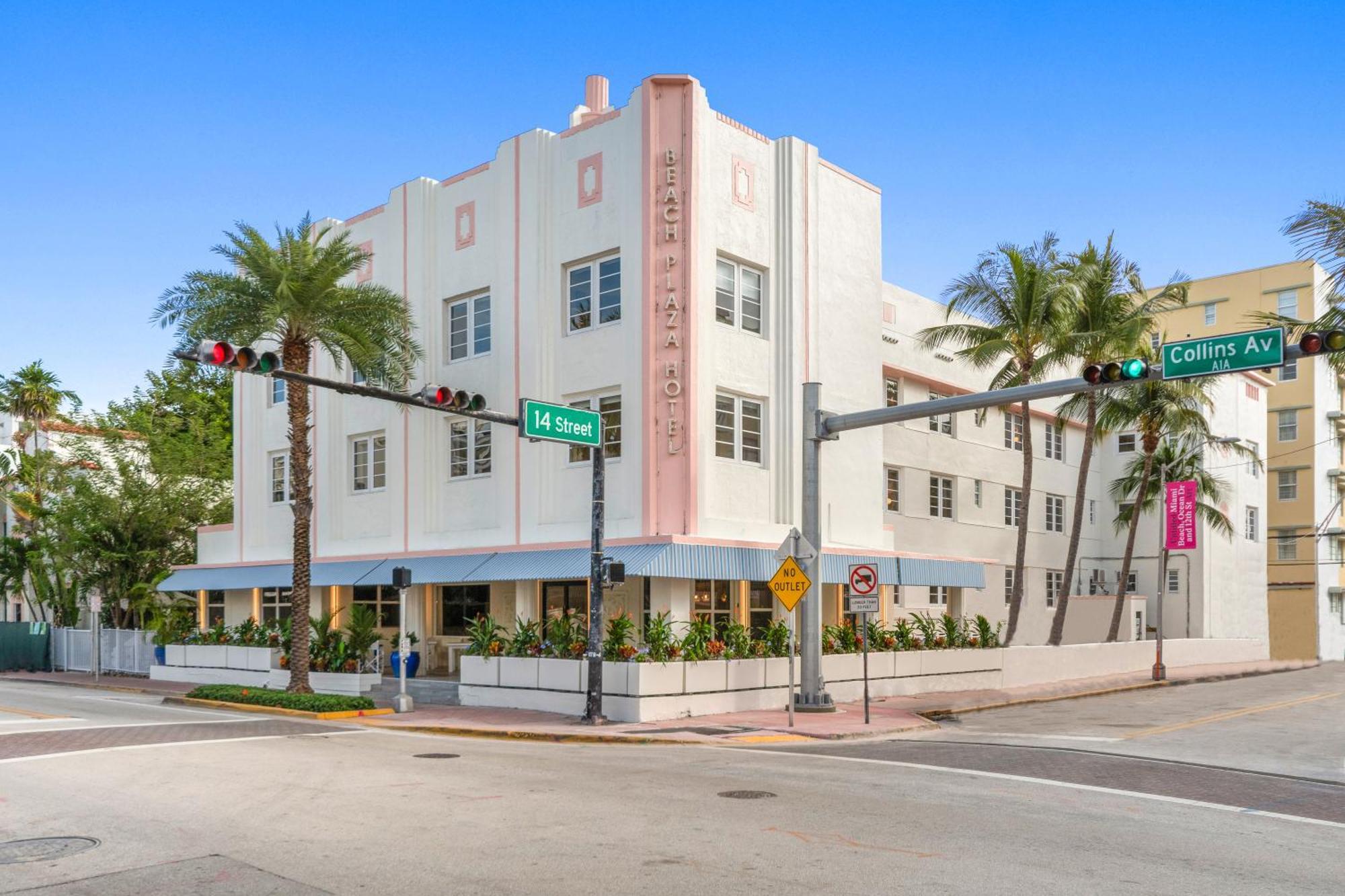 Beach Plaza Miami Beach Buitenkant foto